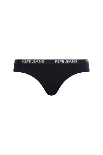 Бикини 3-pack EVA Pepe Jeans London черен